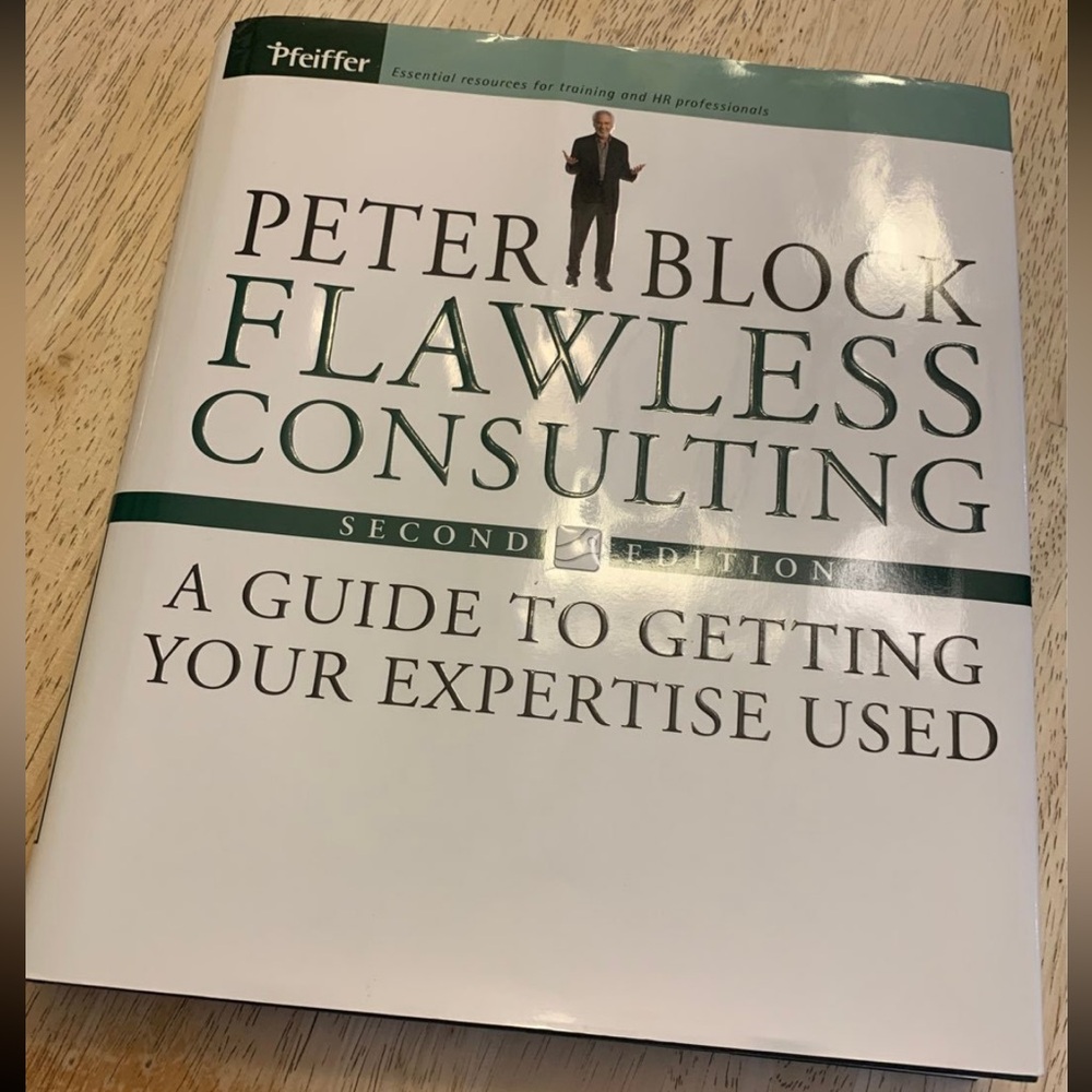 Flawless Consulting Book by Peter Block